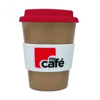 MyCafe Reusable Bamboo Cup 350ml LPHBAMCMC350