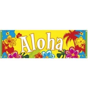 Hawaiian “Aloha” Banner