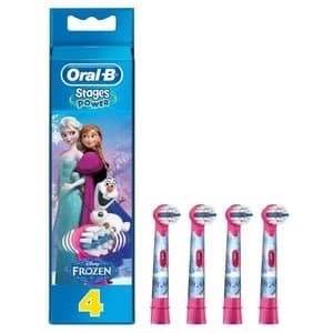 Oral B Kids Disney Frozen Toothbrush Replacement Heads 4Pcs