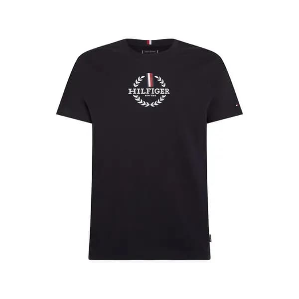 Tommy Hilfiger Global Stripe T Shirt - Blue M