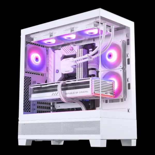 Phanteks XT View DRGB Mid-Tower Gaming PC Case - White - PH-XT523V1_DWT01