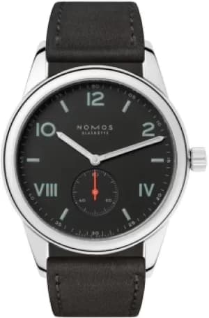 Nomos Glashutte Watch Club 38 Campus Nacht Steel Back