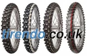 Mitas C-19 60/100-14 TT 30M Compound Interm. Terrain, Front wheel, red