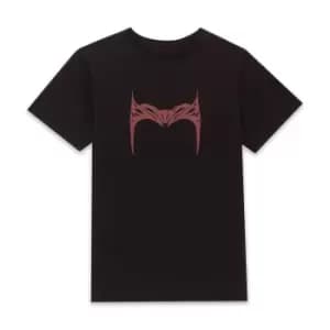 Marvel Dr Strange Wanda Crown Unisex T-Shirt - Black - 3XL