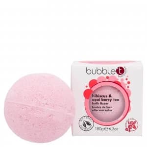 Bubble T Bath Fizzer - Hibiscus & Acai Berry Tea 180g