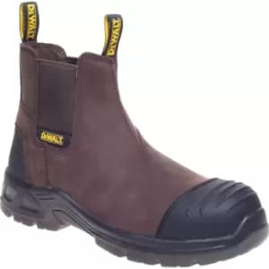 DEWALT Grafton Waxy Safety Dealer Boots Brown Size 10