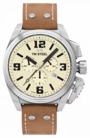 TW Steel Canteen Chronograph Cream Dial TW1010 Watch