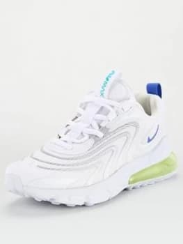 Nike Air Max 270 React Eng Junior Trainer - White/Green