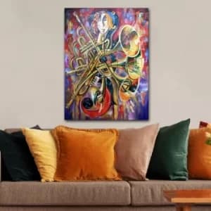 1105724408_70100 Multicolor Decorative Canvas Painting