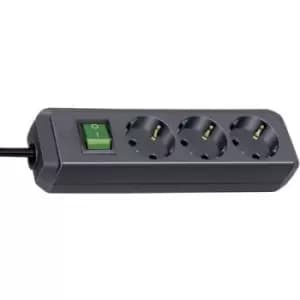 Brennenstuhl 1152300400 Power strip Black PG connector