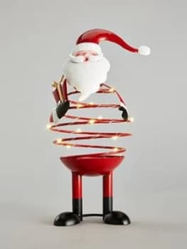 Three Kings Spiral Santa Christmas Decoration