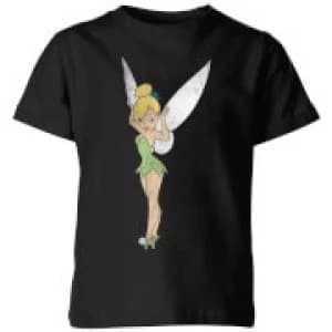 Disney Tinker Bell Classic Kids T-Shirt - Black - 11-12 Years