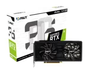 Palit Nvidia GeForce RTX 3060 DUAL 12GB GDDR6 PCI-Express Graphics Card