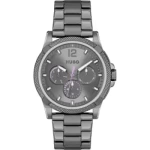 Ladies HUGO #IMPRESSFORHER Grey IP Watch