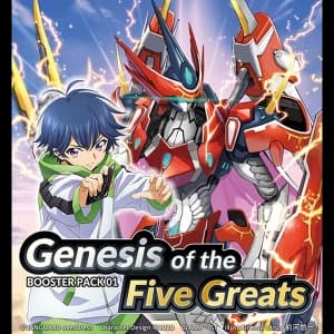 Cardfight Vanguard TCG: overDress Genesis of the Five Greats Booster Box (16 Packs)