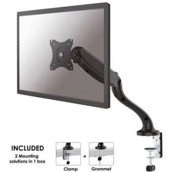 Neomounts by Newstar NM-D500BLACK 1x Monitor desk mount 25,4cm (10) - 76,2cm (30) Tiltable, Swivelling