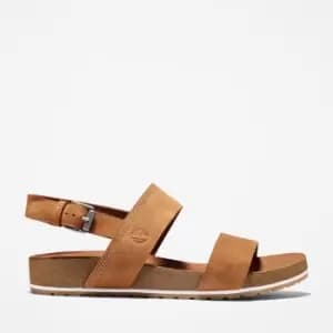 Timberland Malibu Waves Sandal For Her In Brown, Size 8