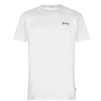 Slazenger Logo Tee - White