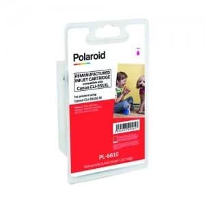 Polaroid Canon CLI-551XL Magenta Inkjet Cartridge 6445B001-COMP