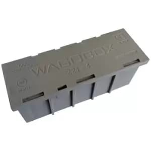 WAGO 60413514 WAGOBOX 221-4 Junction Box for 221-4 & 2773 Series C...