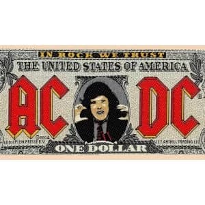 AC/DC - Bank Note Standard Patch