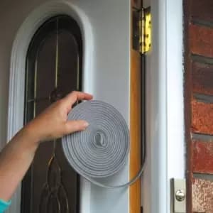 Stormguard Brush Pile Self Adhesive Weather Strip, (L)5000mm