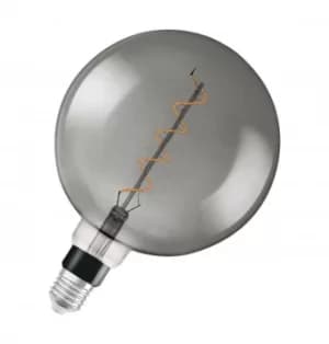 Osram LED Filament Globe 5W E27 Dimmable Vintage 1906 Extra Warm White Smoke