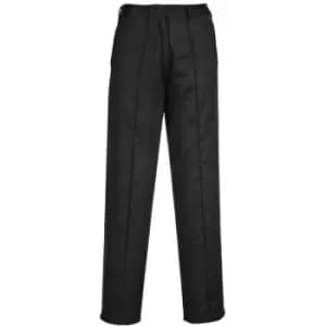 Portwest LW97BKRS - sz S Ladies Elasticated Trouser - Black - Black