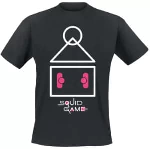 Squid Game Symbol T-Shirt black
