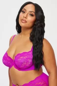 Sexy Lace Planet Non Pad Fuller Bust Bra