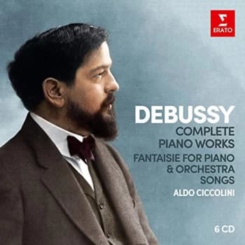 Aldo Ciccolini - Debussy: Complete Piano Works/Fantaisie for Piano & Orchestra/... CD