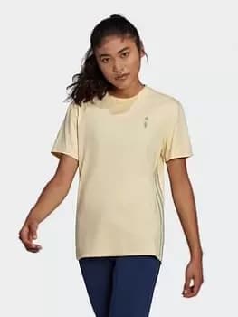 adidas Sweden Travel Jersey, Yellow Size M Women