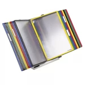 Tarifold Clear view panel desktop holder, complete set, with 30 x A4 panels, pack of 1