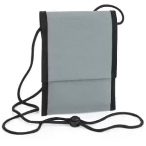 Recycled Neck Pouch (One Size) (Pure Grey) - Bagbase