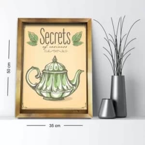 3550AHS-068 Multicolor Decorative Framed MDF Painting