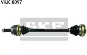 SKF Drive shaft BMW VKJC 8097 33217533446,33217537716,33217547074 CV axle,Half shaft,Driveshaft,Axle shaft,CV shaft,Drive axle 33217547076