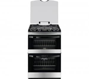Zanussi ZCK68300X 60cm Dual Fuel Cooker