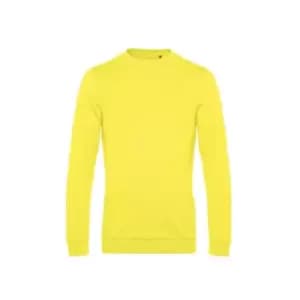 B&C Mens Set In Sweatshirt (2XL) (Solar Yellow)