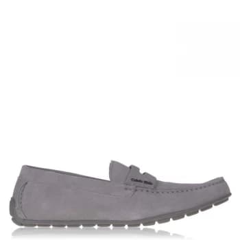 Calvin Klein Ivan Calf Suede Loafer Mens - Toffee