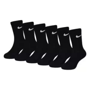 Nike Pack of DRI-FIT Crew Socks - Black