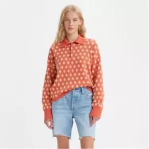 Levis Remy Collard Sweater Diamond G - Brown