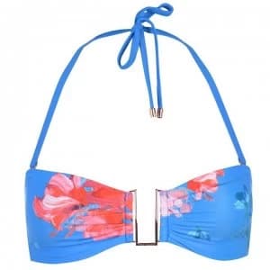 Ted Baker Womens Raspberry Ripple Bandeau - Blue