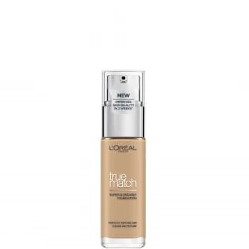 L'Oral Paris True Match Liquid Foundation with SPF and Hyaluronic Acid 30ml (Various Shades) - 3.5N Peach