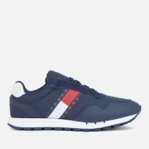 Tommy Jeans Mens Retro Running Style Canvas Trainers - UK 10