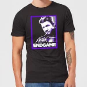 Avengers Endgame Hawkeye Poster Mens T-Shirt - Black