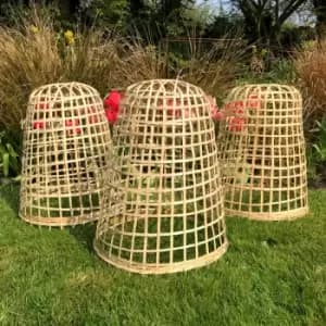 Gardenskill - Bamboo Bell Cloche - Large (pack of 3)