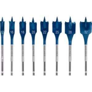 Bosch Expert 8 Piece Self Cut Speed Spade Bit Set