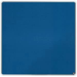Nobo Premium Plus Blue Felt Notice Board 1200x1200mm