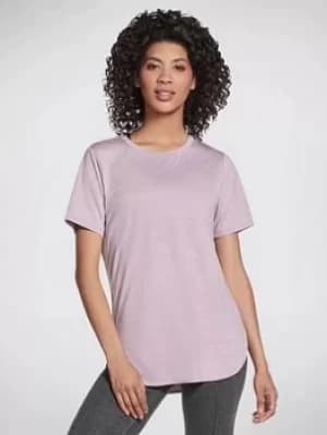 Skechers Go Dri Essential Tank, Purple, Size L, Women