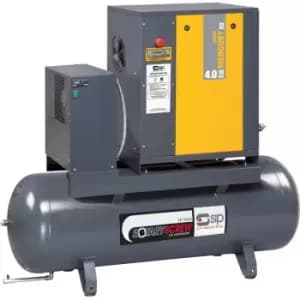 06274 Mercury Tronic 4.0-10-200-ES Screw Compressor with Dryer - SIP